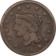 Braided Hair Large Cents 1840 LARGE CENT, LARGE DATE – PLEASING CIRCULATED EXAMPLE