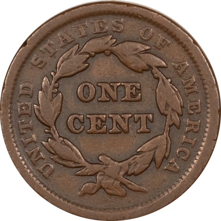 Braided Hair Large Cents 1841 LARGE CENT – PLEASING CIRCULATED EXAMPLE