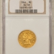 $5 1845 NO MOTTO $5 LIBERTY GOLD HALF EAGLE – PCGS AU-58+, SCARCE, PREMIUM QUALITY!