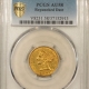 $5 1846-O NO MOTTO $5 LIBERTY GOLD HALF EAGLE – PCGS AU-53, VERY SCARCE!