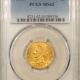 $5 1847 NO MOTTO $5 LIBERTY GOLD HALF EAGLE – PCGS MS-61, PREMIUM QUALITY & CAC!