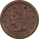 New Store Items 1846 LARGE CENT, SMALL DATE – HIGH GRADE CIRCULATED EXAMPLE