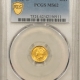 $2.50 1929 $2.50 INDIAN GOLD QUARTER EAGLE – NGC MS-62