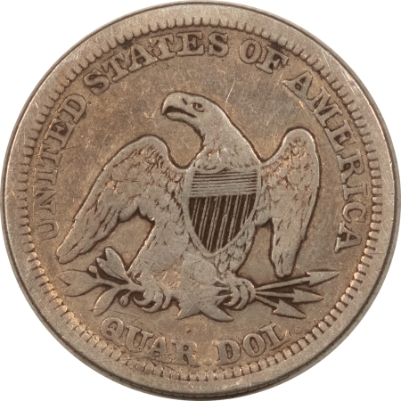 Liberty Seated Quarters 1857 SEATED LIBERTY QUARTER – PLEASING CIRCULATED EXAMPLE!