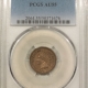 CAC Approved Coins 1872 PROOF INDIAN CENT – PCGS PR-65 RB, CAC APPROVED! PQ GEM PROOF!