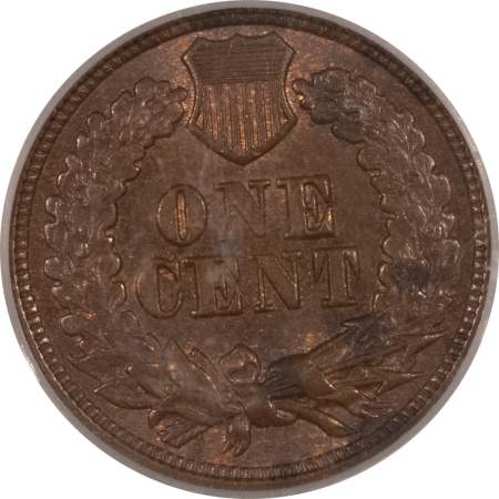 CAC Approved Coins 1870 INDIAN CENT – PCGS MS-62 BN, PREMIUM QUALITY+! CAC APPROVED!