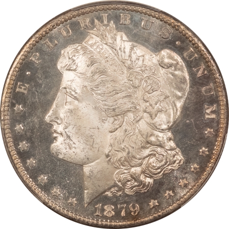 Morgan Dollars 1879-S $1 MORGAN DOLLAR – PCGS MS-64, FRESH & SEMI-PROOFLIKE!