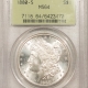 Morgan Dollars 1883-O MORGAN DOLLAR NGC MS-64