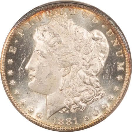 Morgan Dollars 1881-CC $1 MORGAN DOLLAR – PCGS MS-62 PL, PROOFLIKE CARSON CITY!