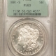 Morgan Dollars 1881-S $1 MORGAN DOLLAR – PCGS MS-65 DMPL, PREMIUM QUALITY!