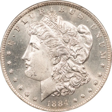 Morgan Dollars 1884-O $1 MORGAN DOLLAR – PCGS MS-64, LOOKS PROOFLIKE!