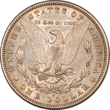 New Store Items 1884-S MORGAN DOLLAR – HIGH GRADE EXAMPLE, OLD CLEANING