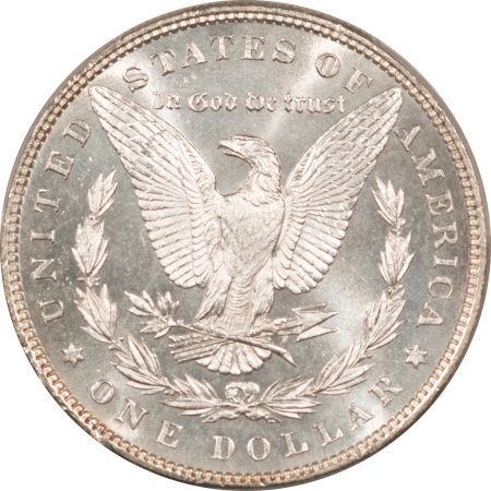 Morgan Dollars 1886 $1 MORGAN DOLLAR – PCGS MS-65 PL, GREAT CONTRAST!