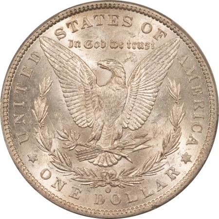 CAC Approved Coins 1886-O $1 MORGAN DOLLAR – CAC AU-58, CLASHED REVERSE BER, VAM-1A1, STRONG PQ++