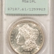 Morgan Dollars 1889-O $1 MORGAN DOLLAR – PCGS MS-63, BLAST WHITE