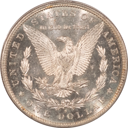 Morgan Dollars 1888-S $1 MORGAN DOLLAR – PCGS MS-61 PL, RATTLER, PROOFLIKE & PREMIUM QUALITY!