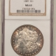 Morgan Dollars 1889 $1 MORGAN DOLLAR – NGC MS-64, PRETTY!