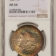 Morgan Dollars 1889 $1 MORGAN DOLLAR – NGC MS-63, LUSTROUS, PRETTY & SEMI-PROOFLIKE!