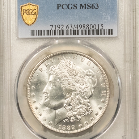 Morgan Dollars 1889-O $1 MORGAN DOLLAR – PCGS MS-63, BLAST WHITE