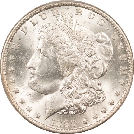 Morgan Dollars 1889-O $1 MORGAN DOLLAR – PCGS MS-63, BLAST WHITE