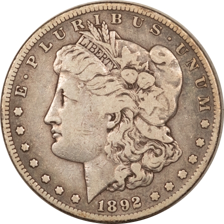 Morgan Dollars 1892-S MORGAN DOLLAR – PLEASING CIRCULATED EXAMPLE