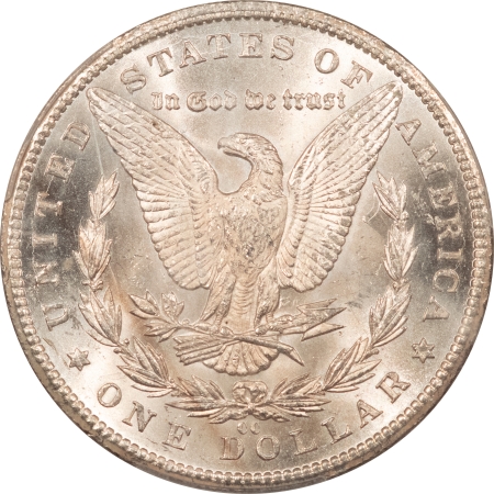 Morgan Dollars 1893-CC MORGAN DOLLAR PCGS MS-62 CAC APPROVED, BLAST WHITE & PREMIUM QUALITY!