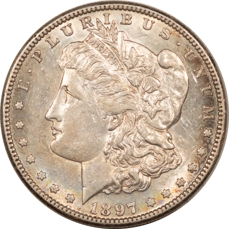 Morgan Dollars 1897-S MORGAN DOLLAR – HIGH GRADE EXAMPLE, LOOKS UNC!