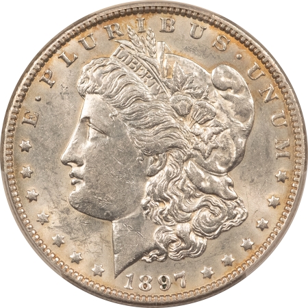 Morgan Dollars 1897-O $1 MORGAN DOLLAR – PCGS AU-58, TOUGH DATE!