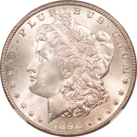 Morgan Dollars 1898-O MORGAN DOLLAR NGC MS-64