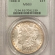 Morgan Dollars 1898-O $1 MORGAN DOLLAR – NGC MS-63, CHOICE!