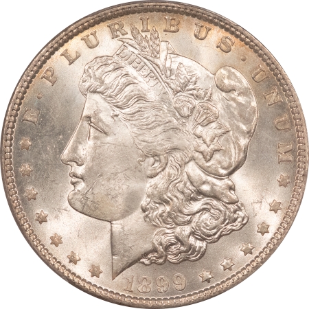 Morgan Dollars 1899 $1 MORGAN DOLLAR – PCGS MS-63, CHOICE & FRESH!