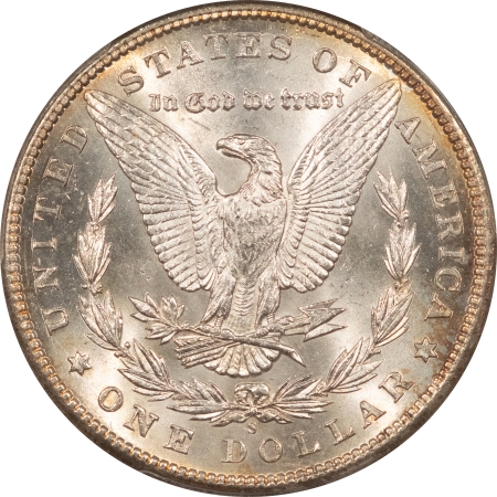 Morgan Dollars 1899-S $1 MORGAN DOLLAR – PCGS MS-64, FLASHY!