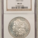 Morgan Dollars 1904-O $1 MORGAN DOLLAR – NGC MS-63, WHITE!