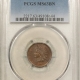 Indian 1907 INDIAN CENT – PCGS MS-63 BN, CHOICE!