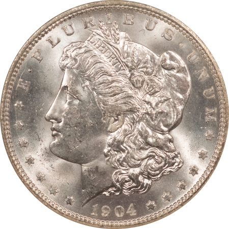 Morgan Dollars 1904-O $1 MORGAN DOLLAR – NGC MS-63, WHITE!