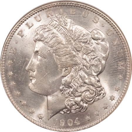 Morgan Dollars 1904-O $1 MORGAN DOLLAR – NGC MS-63, WHITE!