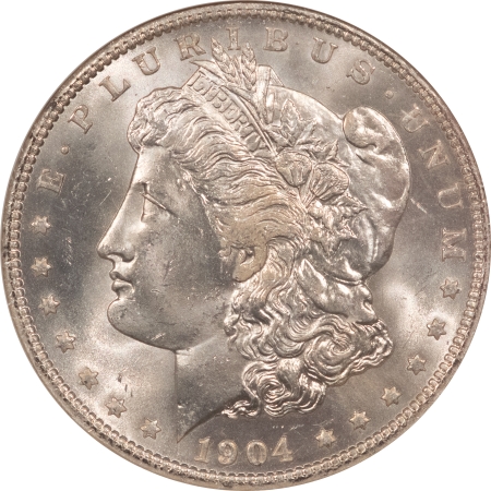 Morgan Dollars 1904-O $1 MORGAN DOLLAR – NGC MS-63, WHITE!