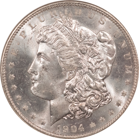 Morgan Dollars 1904-O $1 MORGAN DOLLAR – NGC MS-63, WHITE!