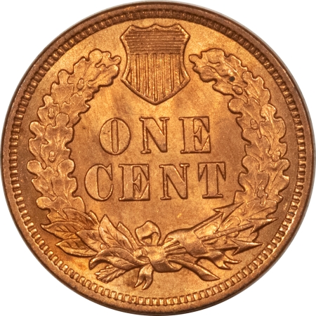 New Store Items 1906 INDIAN CENT – UNCIRCULATED, FIERY ORANGE LUSTER!