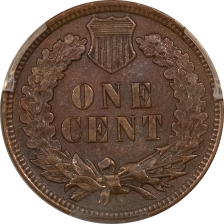 Indian 1907 INDIAN CENT – PCGS MS-63 BN, CHOICE!