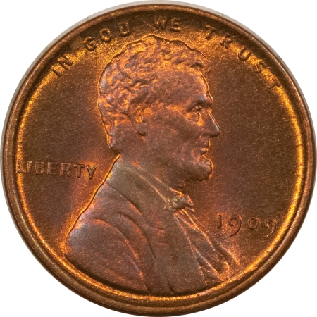 New Store Items 1909 LINCOLN CENT – UNCIRCULATED, RED/BROWN & CLAIMS TO GEM!