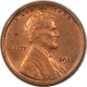 New Store Items 1915-D LINCOLN CENT – UNCIRCULATED BASICALLY FULL RED BUT W/OBVERSE SPOT