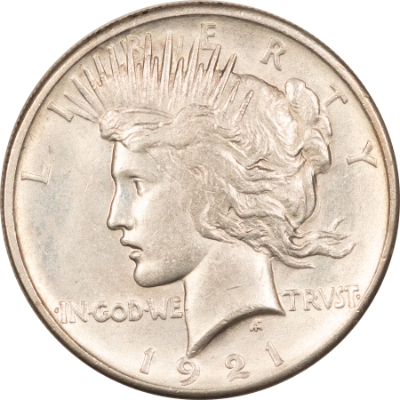 New Store Items 1921 PEACE DOLLAR – HIGH GRADE EXAMPLE, VIRTUALLY UNC DETAILS!