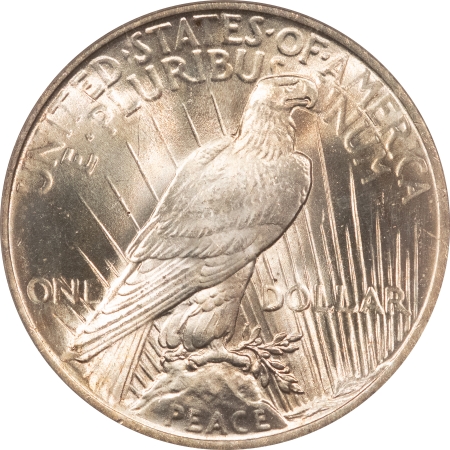 CAC Approved Coins 1924 $1 PEACE DOLLAR – PCGS MS-66, BLAZING LUSTER, PQ & CAC APPROVED!