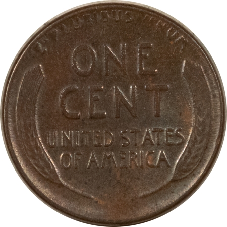 Lincoln Cents (Wheat) 1924-D LINCOLN CENT – ABOUT UNCIRCULATED DETAILS BUT USUAL STRIKE, PRETTY COLOR!