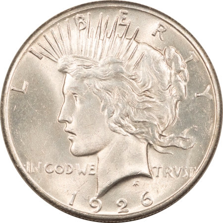 New Store Items 1926 PEACE DOLLAR – UNCIRCULATED, LOOKS CHOICE!