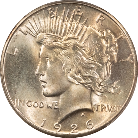 New Certified Coins 1926 $1 PEACE DOLLAR – PCGS MS-65, FRESH GEM!