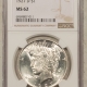 CAC Approved Coins 1927-S $1 PEACE DOLLAR – PCGS MS-62, PREMIUM QUALITY++, RATTLER & CAC APPROVED!