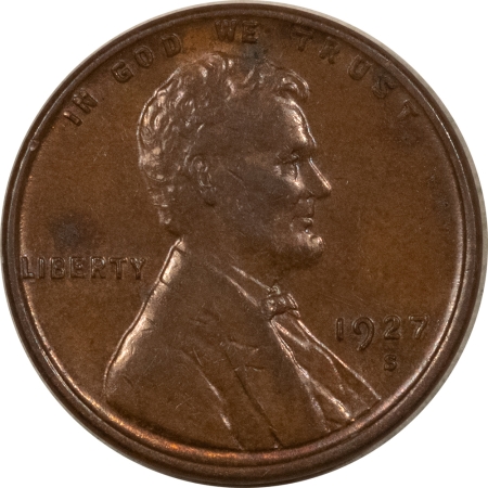 New Store Items 1927-S LINCOLN CENT – HIGH GRADE EXAMPLE CHOICE ABOUT UNCIRCULATED!