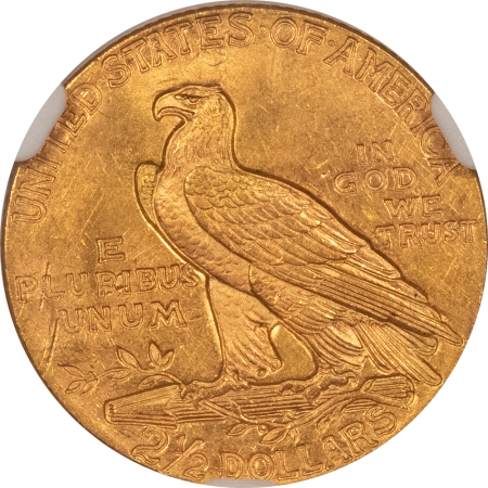 $2.50 1929 $2.50 INDIAN GOLD QUARTER EAGLE – NGC MS-62